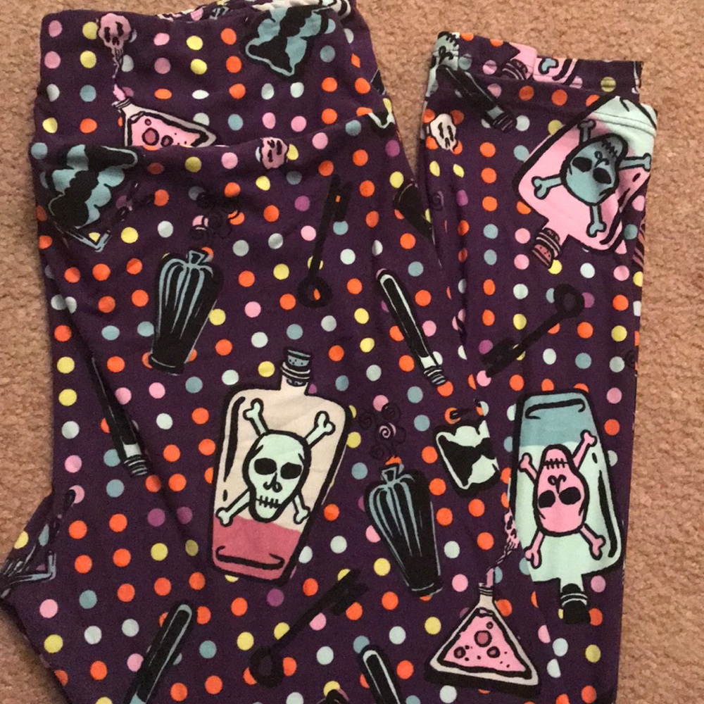 Halloween Lularoe TC Leggings